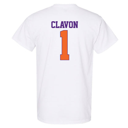 Clemson - NCAA Baseball : Bryce Clavon - Classic Shersey T-Shirt-1