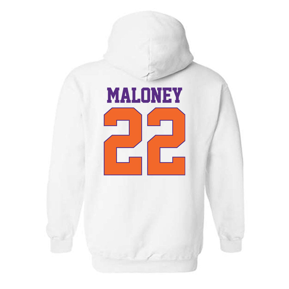 Clemson - NCAA Women's Volleyball : Lucy Maloney - Classic Shersey Hooded Sweatshirt-1