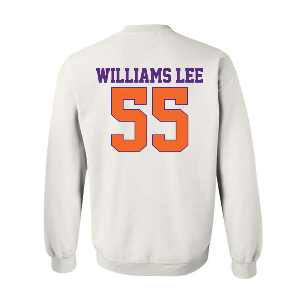 Clemson - NCAA Football : Makhi Williams Lee - Classic Shersey Crewneck Sweatshirt-1