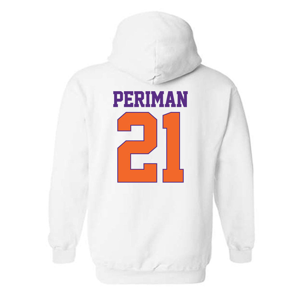 Clemson - NCAA Women's Basketball : Hadley Periman - Classic Shersey Hooded Sweatshirt-1