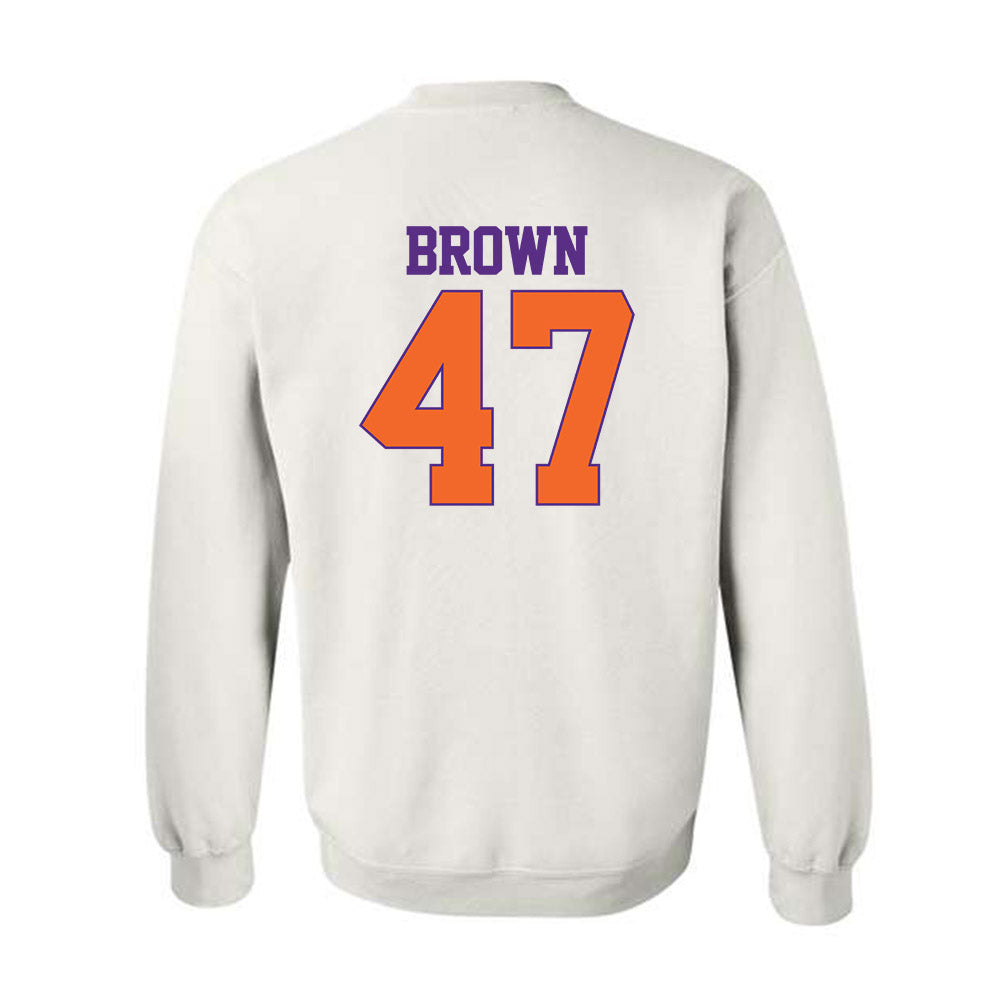 Clemson - NCAA Football : Sammy Brown - Classic Shersey Crewneck Sweatshirt