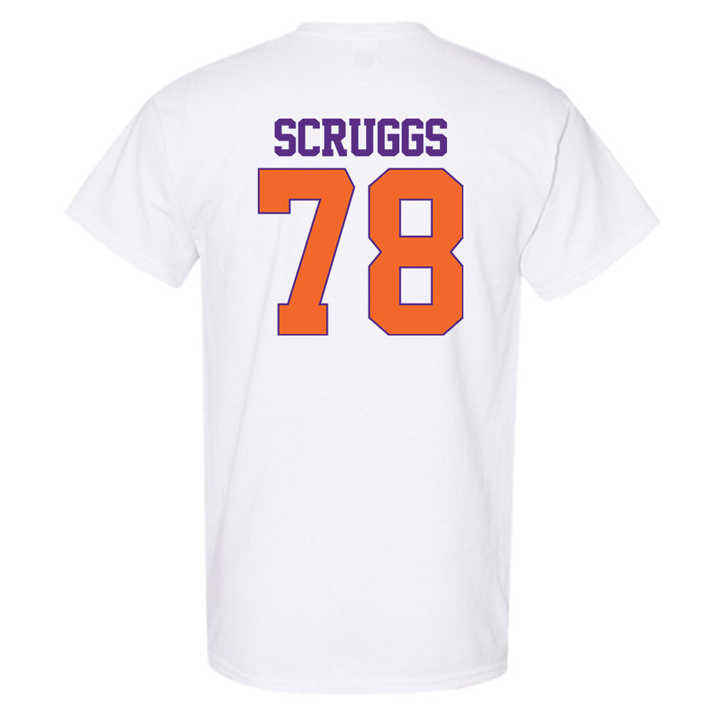 Clemson - NCAA Football : Carter Scruggs - Classic Shersey T-Shirt-1