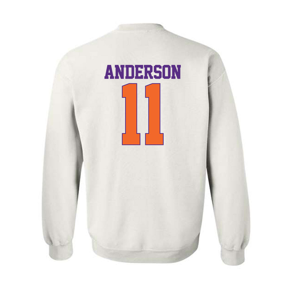 Clemson - NCAA Football : Polo Anderson - Classic Shersey Crewneck Sweatshirt-1