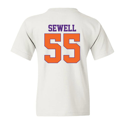 Clemson - NCAA Football : Harris Sewell - Classic Shersey Youth T-Shirt-1