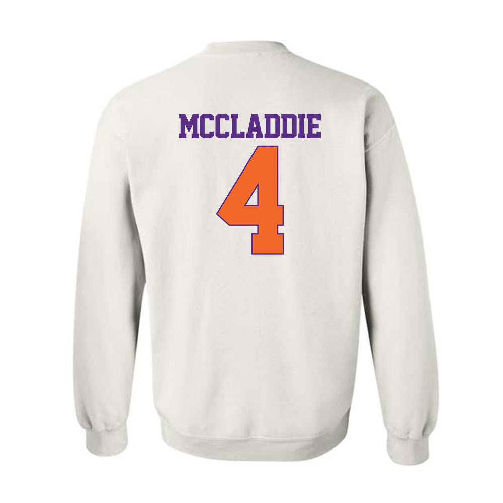 Clemson - NCAA Baseball : Tryston McCladdie - Classic Shersey Crewneck Sweatshirt-1