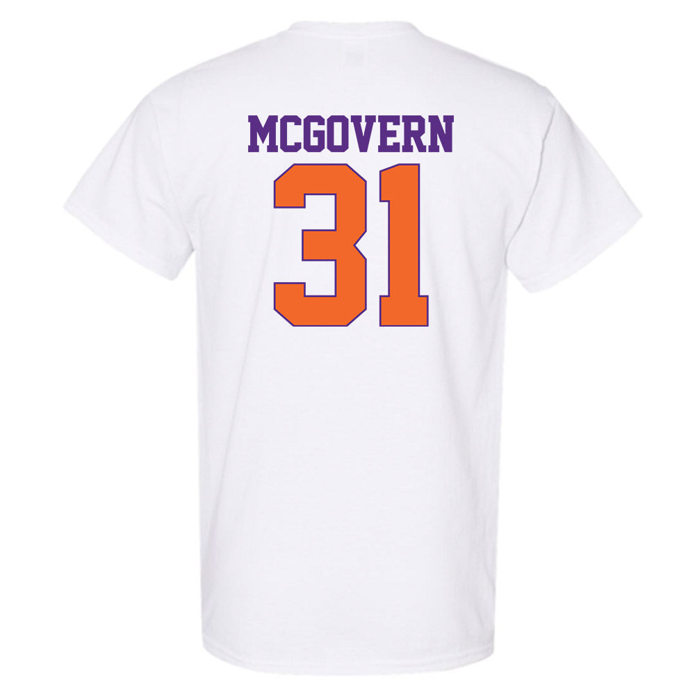 Clemson - NCAA Baseball : Jacob McGovern - Classic Shersey T-Shirt-1