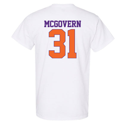 Clemson - NCAA Baseball : Jacob McGovern - Classic Shersey T-Shirt-1