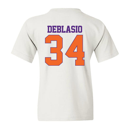 Clemson - NCAA Women's Lacrosse : Jordan DeBlasio - Classic Shersey Youth T-Shirt-1