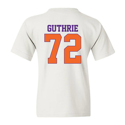 Clemson - NCAA Football : Adam Guthrie - Classic Shersey Youth T-Shirt-1