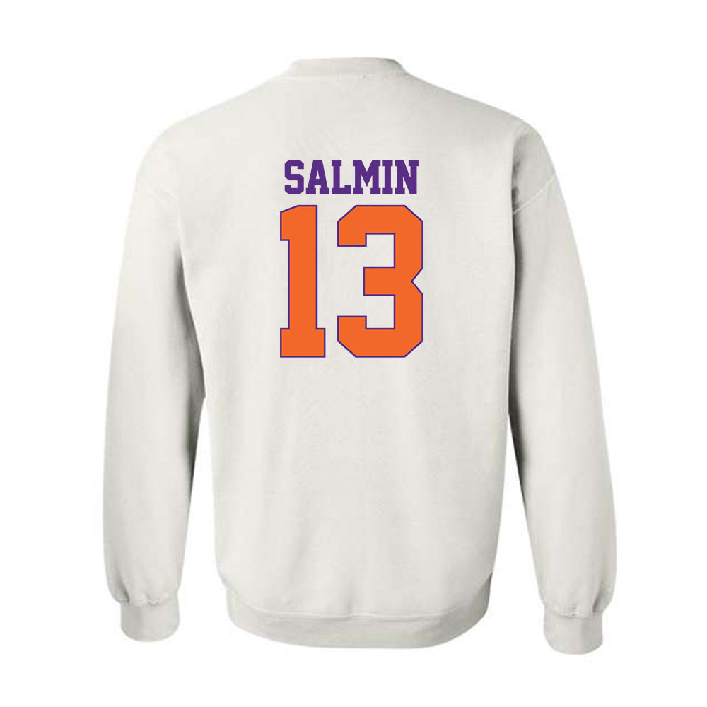 Clemson - NCAA Football : Connor Salmin - Classic Shersey Crewneck Sweatshirt-1
