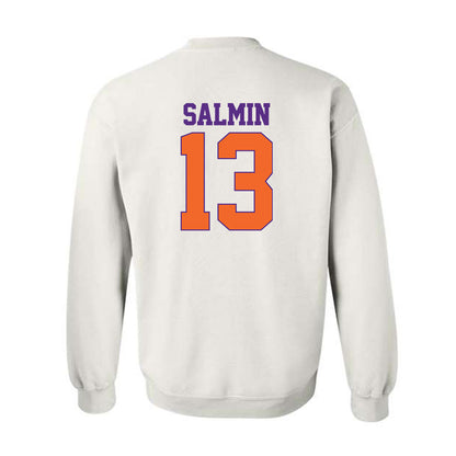 Clemson - NCAA Football : Connor Salmin - Classic Shersey Crewneck Sweatshirt-1