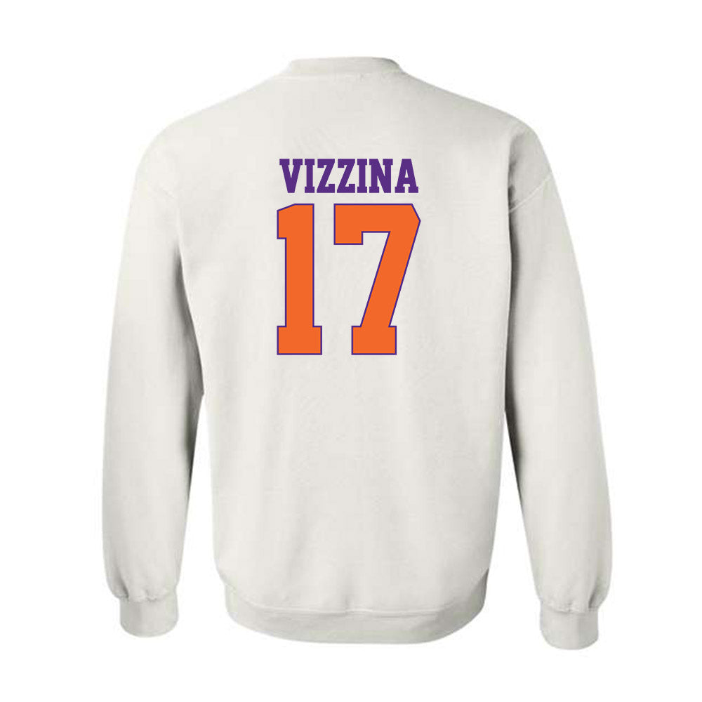 Clemson - NCAA Football : Christopher Vizzina - Classic Shersey Crewneck Sweatshirt-1