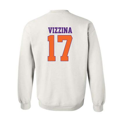Clemson - NCAA Football : Christopher Vizzina - Classic Shersey Crewneck Sweatshirt-1