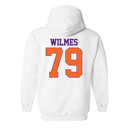 Clemson - NCAA Football : Braden Wilmes - Classic Shersey Hooded Sweatshirt-1