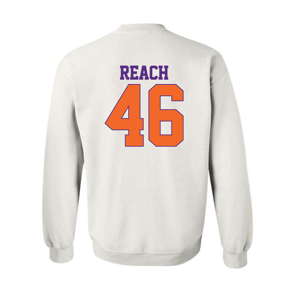 Clemson - NCAA Football : Jackson Reach - Classic Shersey Crewneck Sweatshirt-1