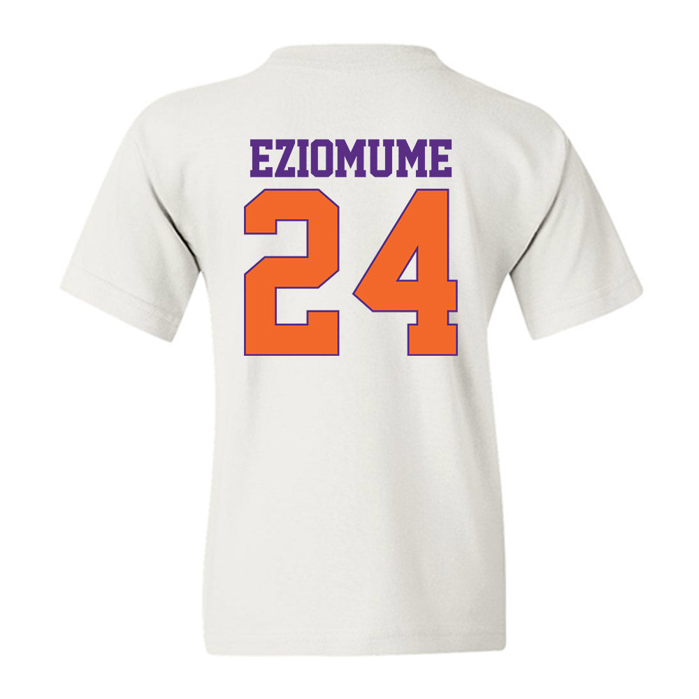 Clemson - NCAA Football : David Eziomume - Classic Shersey Youth T-Shirt-1