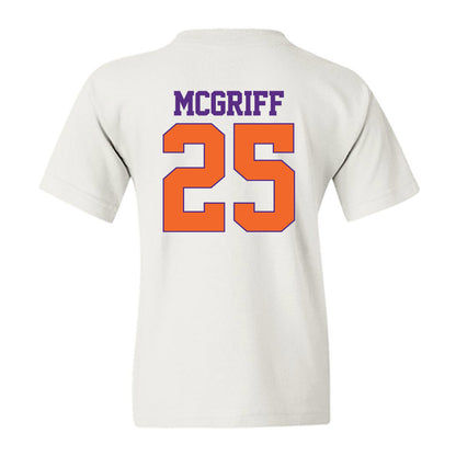 Clemson - NCAA Football : Keil McGriff - Classic Shersey Youth T-Shirt-1