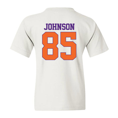 Clemson - NCAA Football : Charlie Johnson - Classic Shersey Youth T-Shirt-1