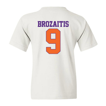 Clemson - NCAA Softball : Natalie Brozaitis - Classic Shersey Youth T-Shirt-1