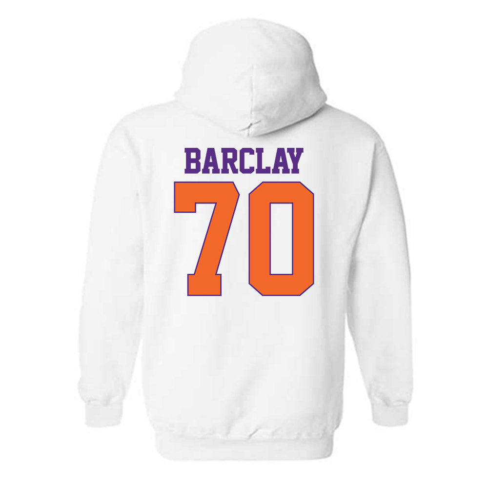Clemson - NCAA Football : Chancellor Barclay - Classic Shersey Hooded Sweatshirt-1