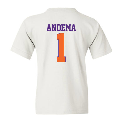 Clemson - NCAA Men's Soccer : Joseph Andema - Classic Shersey Youth T-Shirt-1
