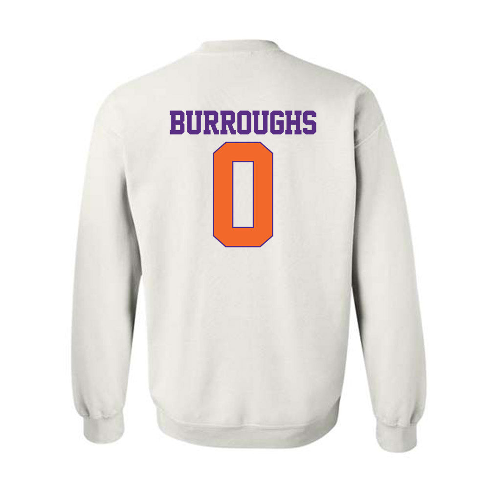 Clemson - NCAA Football : Naeem Burroughs - Classic Shersey Crewneck Sweatshirt-1