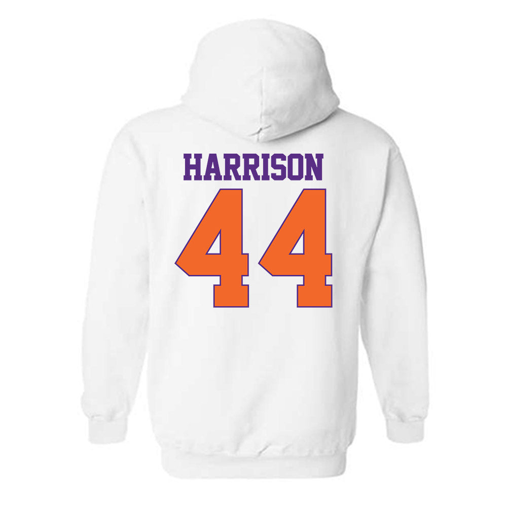 Clemson - NCAA Baseball : Dylan Harrison - Classic Shersey Hooded Sweatshirt-1