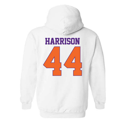 Clemson - NCAA Baseball : Dylan Harrison - Classic Shersey Hooded Sweatshirt-1