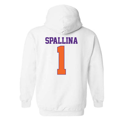 Clemson - NCAA Women's Lacrosse : Alexa s Spallina - Classic Shersey Hooded Sweatshirt-1