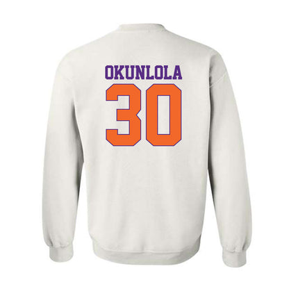 Clemson - NCAA Men's Soccer : Remi Okunlola - Classic Shersey Crewneck Sweatshirt-1