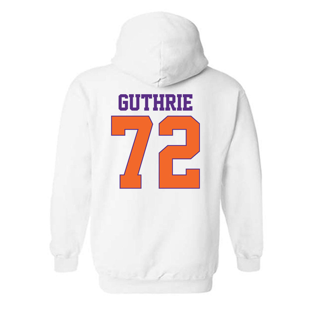 Clemson - NCAA Football : Adam Guthrie - Classic Shersey Hooded Sweatshirt-1