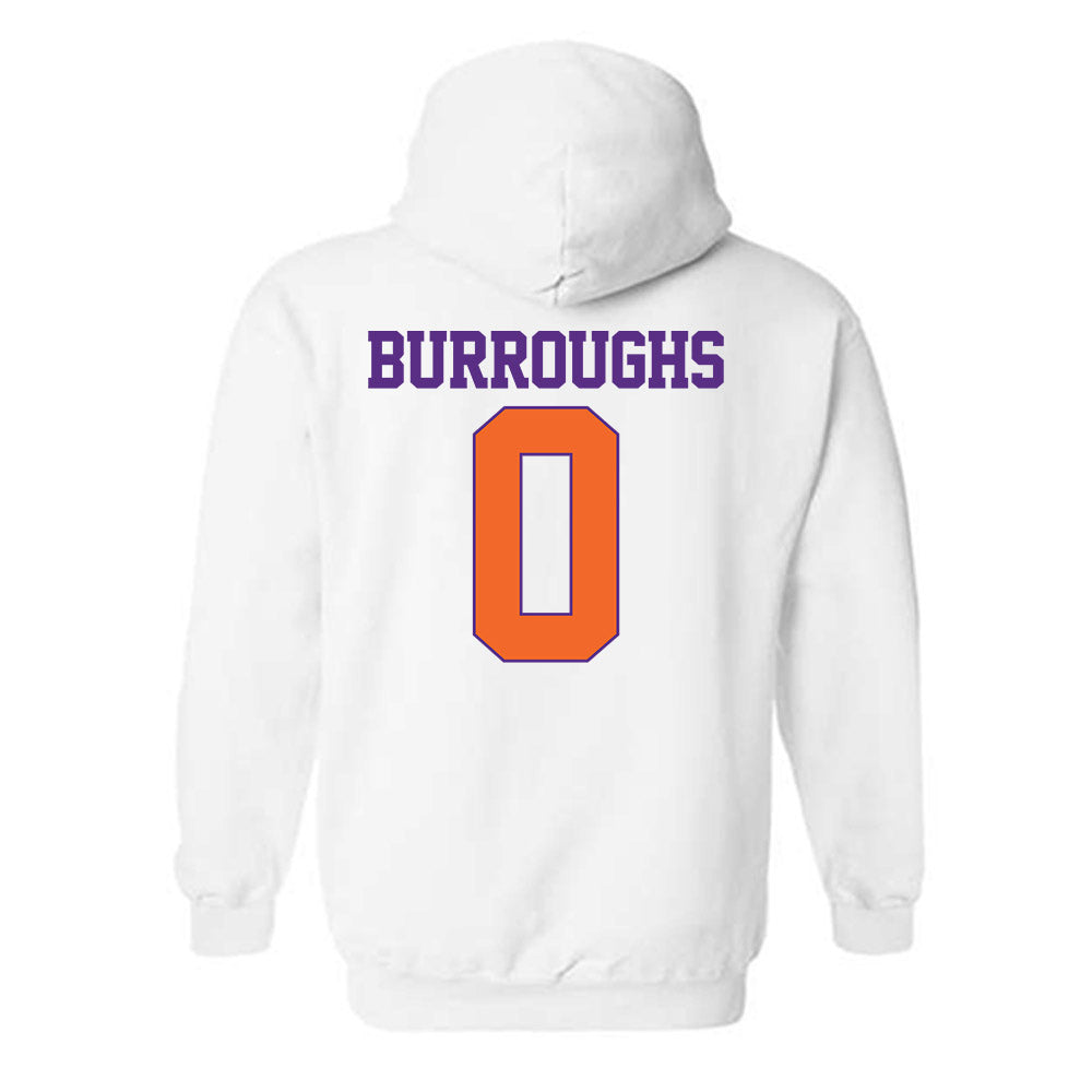 Clemson - NCAA Football : Naeem Burroughs - Classic Shersey Hooded Sweatshirt-1