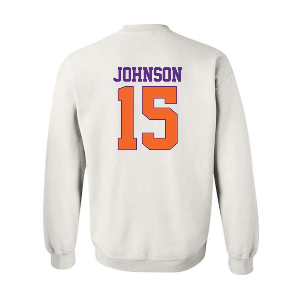 Clemson - NCAA Softball : Maddie Johnson - Classic Shersey Crewneck Sweatshirt-1