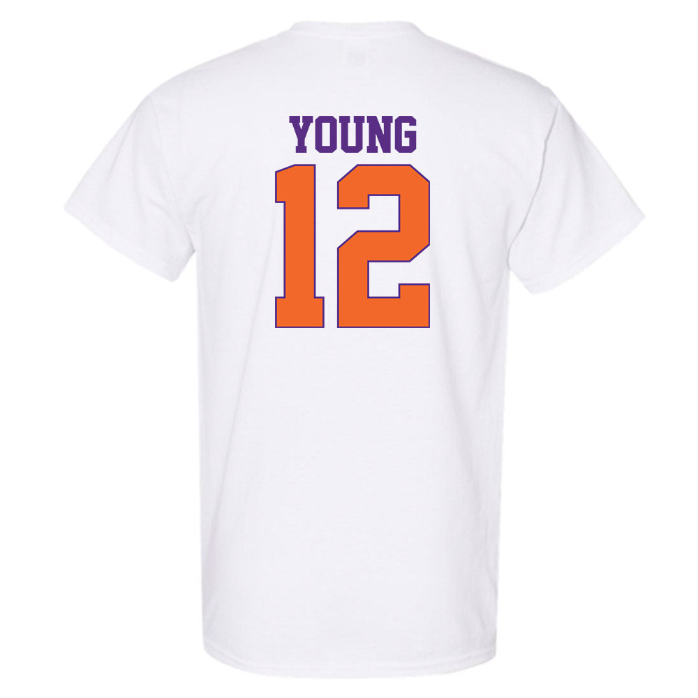 Clemson - NCAA Football : Shavar Young - Classic Shersey T-Shirt-1