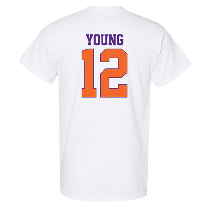 Clemson - NCAA Football : Shavar Young - Classic Shersey T-Shirt-1