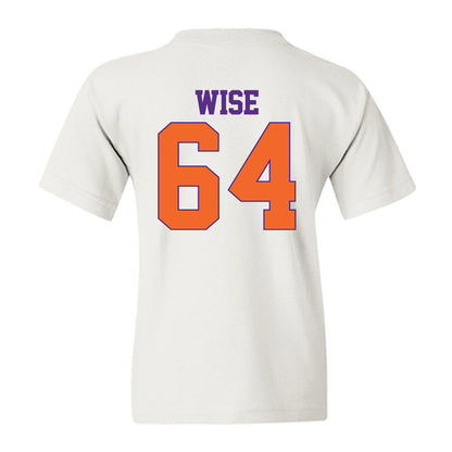 Clemson - NCAA Football : Grant Wise - Classic Shersey Youth T-Shirt-1