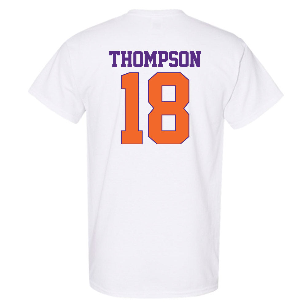 Clemson - NCAA Women's Soccer : Reagan Thompson - Classic Shersey T-Shirt-1