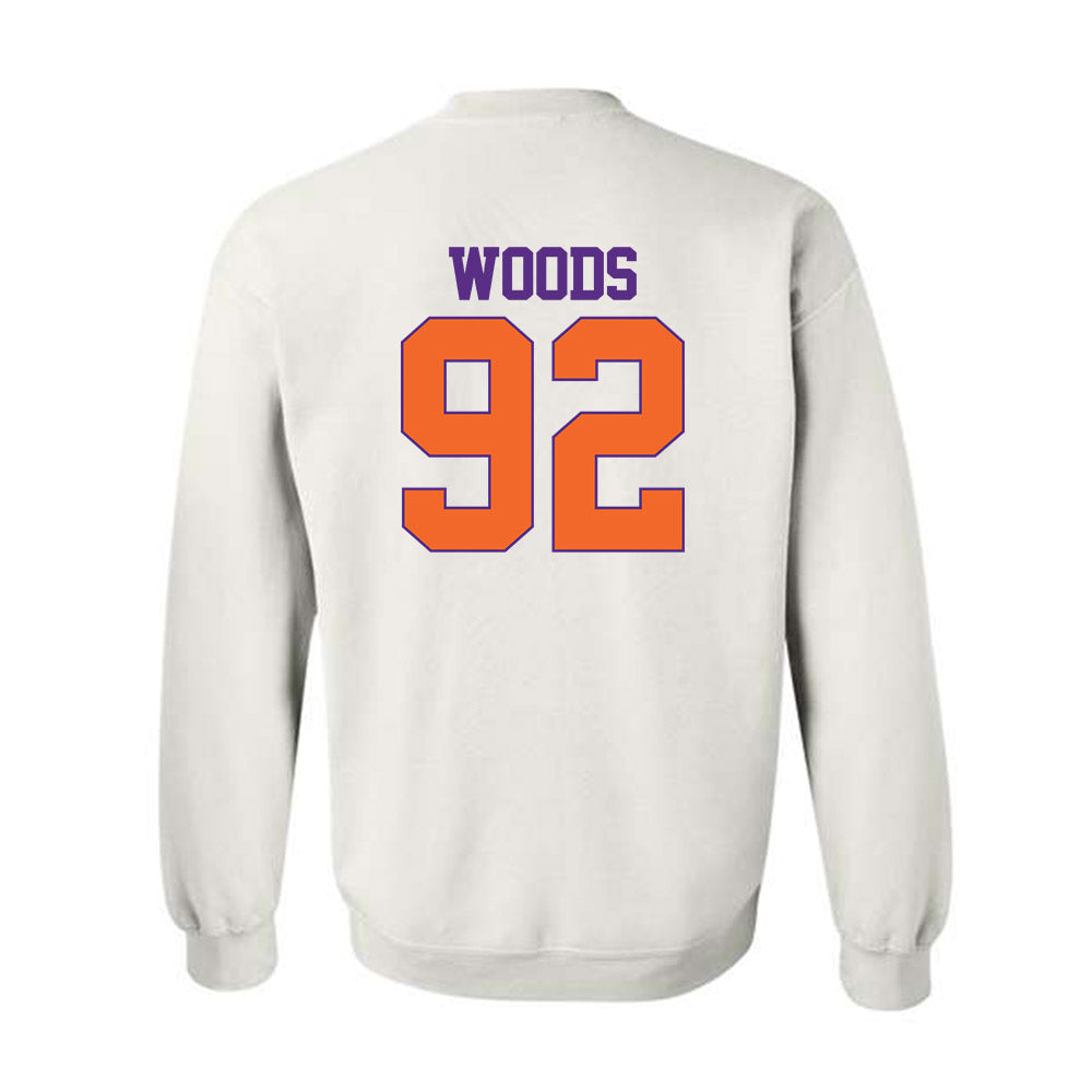 Clemson - NCAA Football : Davarrick Woods - Classic Shersey Crewneck Sweatshirt-1
