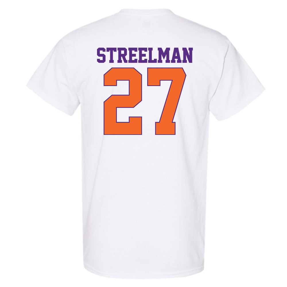 Clemson - NCAA Men's Soccer : Seamus Streelman - Classic Shersey T-Shirt-1