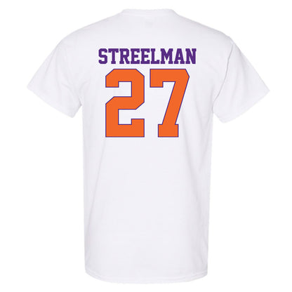 Clemson - NCAA Men's Soccer : Seamus Streelman - Classic Shersey T-Shirt-1