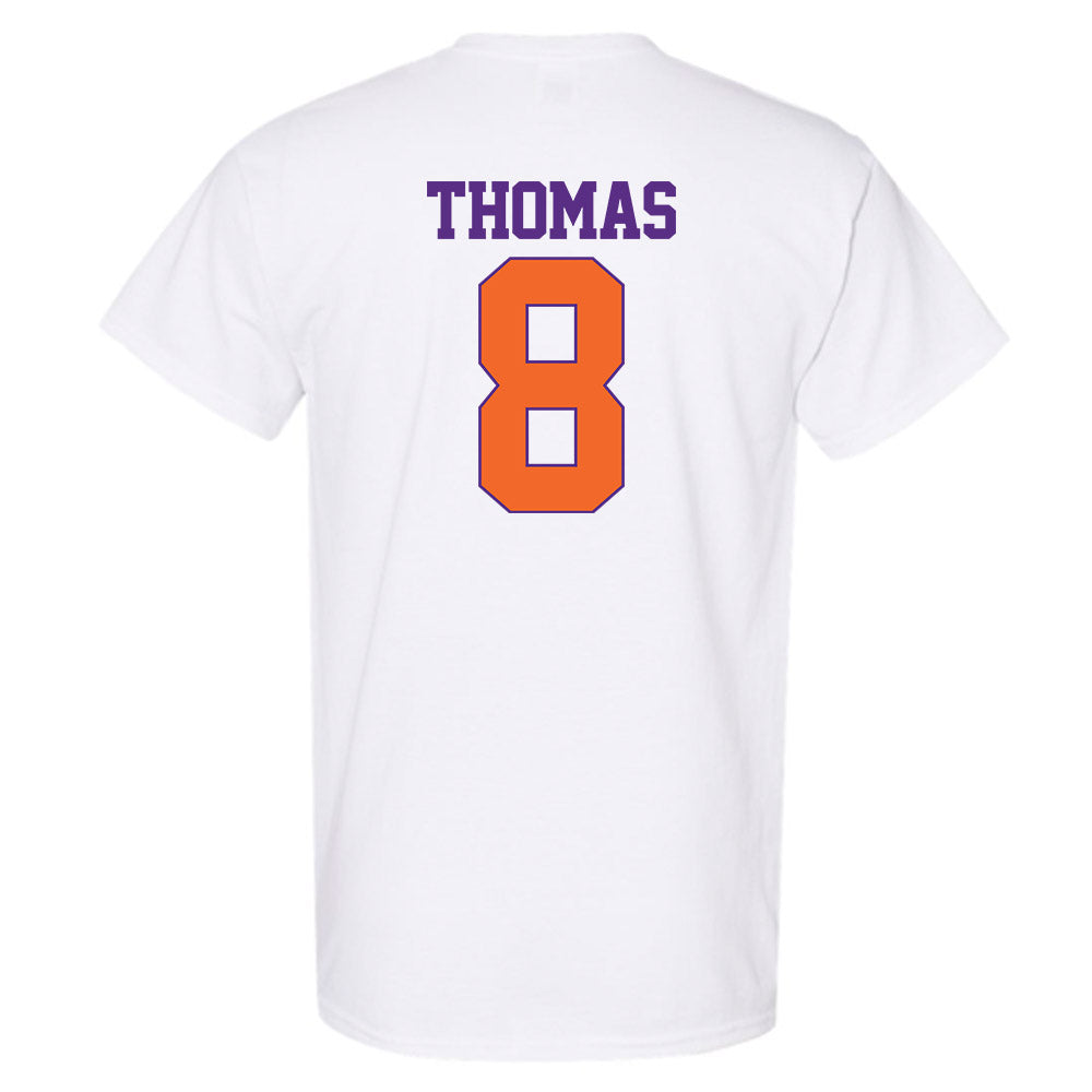 Clemson - NCAA Men's Basketball : Dallas Thomas - Classic Shersey T-Shirt-1