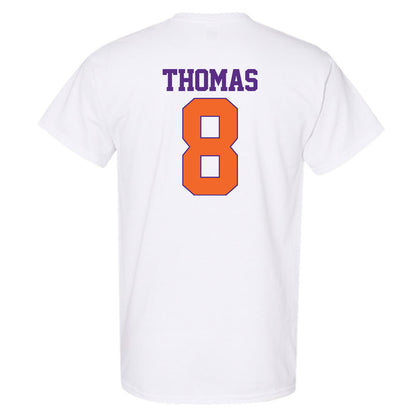 Clemson - NCAA Men's Basketball : Dallas Thomas - Classic Shersey T-Shirt-1
