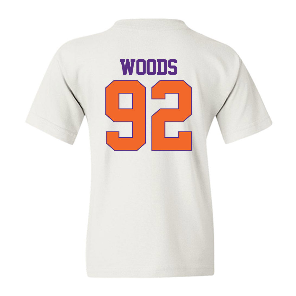 Clemson - NCAA Football : Davarrick Woods - Classic Shersey Youth T-Shirt-1