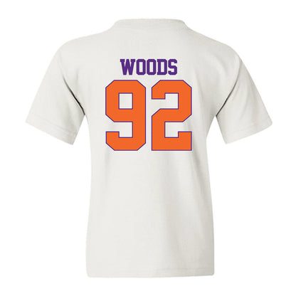 Clemson - NCAA Football : Davarrick Woods - Classic Shersey Youth T-Shirt-1