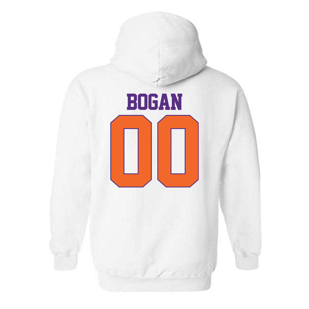 Clemson - NCAA Women's Lacrosse : Anna Bogan - Classic Shersey Hooded Sweatshirt-1
