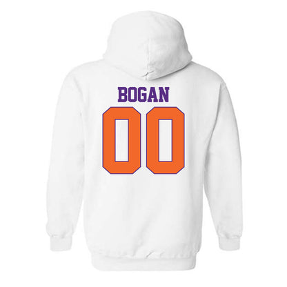 Clemson - NCAA Women's Lacrosse : Anna Bogan - Classic Shersey Hooded Sweatshirt-1