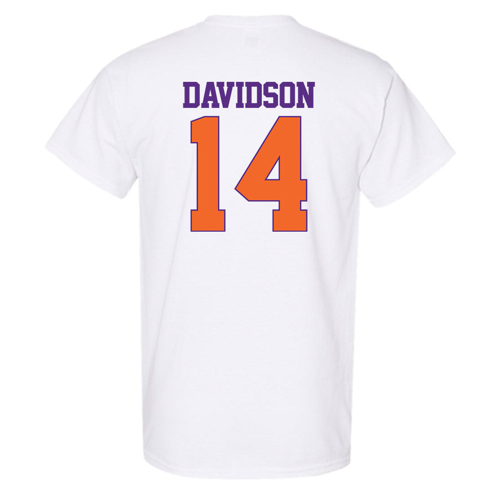 Clemson - NCAA Men's Basketball : Blake Davidson - Classic Shersey T-Shirt-1