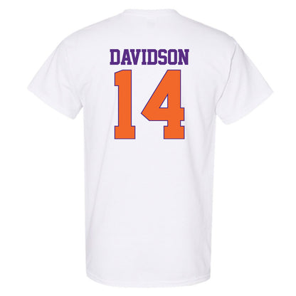 Clemson - NCAA Men's Basketball : Blake Davidson - Classic Shersey T-Shirt-1