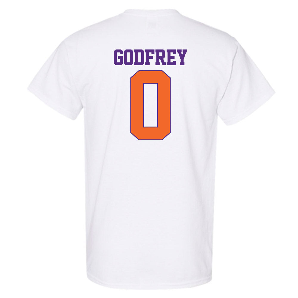 Clemson - NCAA Men's Basketball : RJ Godfrey - Classic Shersey T-Shirt-1
