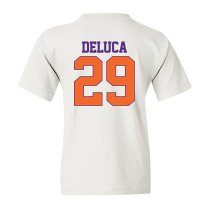 Clemson - NCAA Women's Lacrosse : Tessa DeLuca - Classic Shersey Youth T-Shirt-1